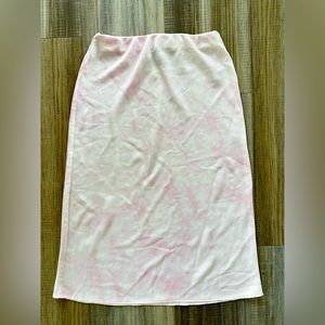 A New Day A Line MIDI skirt